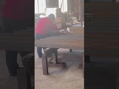 Acciaio a sezione H galvanizzato a caldo per pali di recinzione aeroportuale