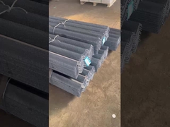 Lintelli di acciaio galvanizzato da 100*100*8 mm per l'efficienza del telaio delle porte degli edifici civili