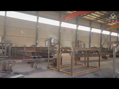 Piattaforma di montaggio per armadietto di fondo galvanizzato per torre del vento