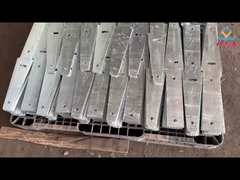 Fabbricazione a misura di acciaio galvanizzato a fessure a barre piatte