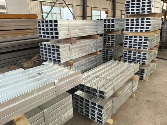 OEM acciaio a sezione C galvanizzato laminato a caldo 150x75x18 PFC