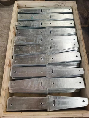 Metallo resistente alla corrosione Betone Sleeper Fence Bracket Acciaio Galvanizzato