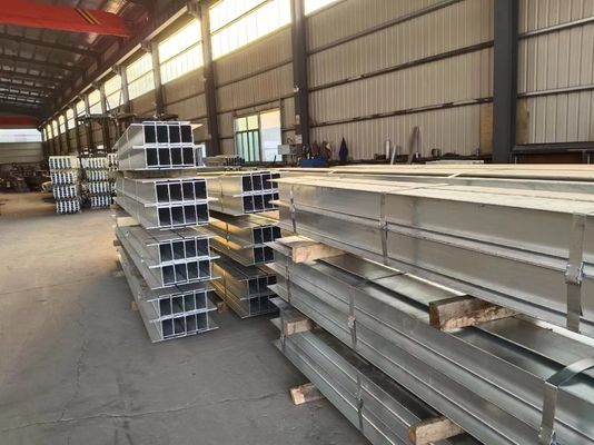 Q235B S355JR Metal galvanizzato Acciaio H Beam Post Hot Dip