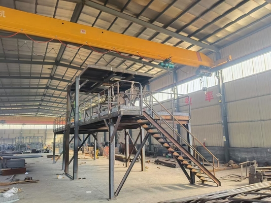 Piattaforma di struttura in acciaio personalizzabile per progetti minerari galvanizzati