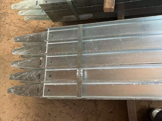Alta resistenza alla corrosione Galvanizzato I trave di muro di sostegno di potenza infrastruttura con standard AISI JIS ASTM DIN e BS