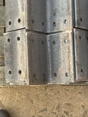 100*100*8 mm Lintel ad angolo in acciaio galvanizzato Soluzione perfetta per strutture forti e robuste