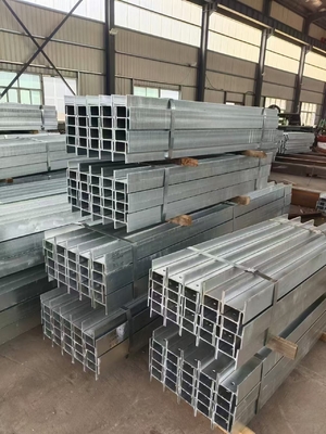 Posti di rivestimento in acciaio galvanizzato lunghezza personalizzabile 900 mm-12000 mm
