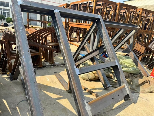 Sistemi di struttura in acciaio per lavori pesanti resistenza elevata alla corrosione ideale per magazzini industriali edifici commerciali